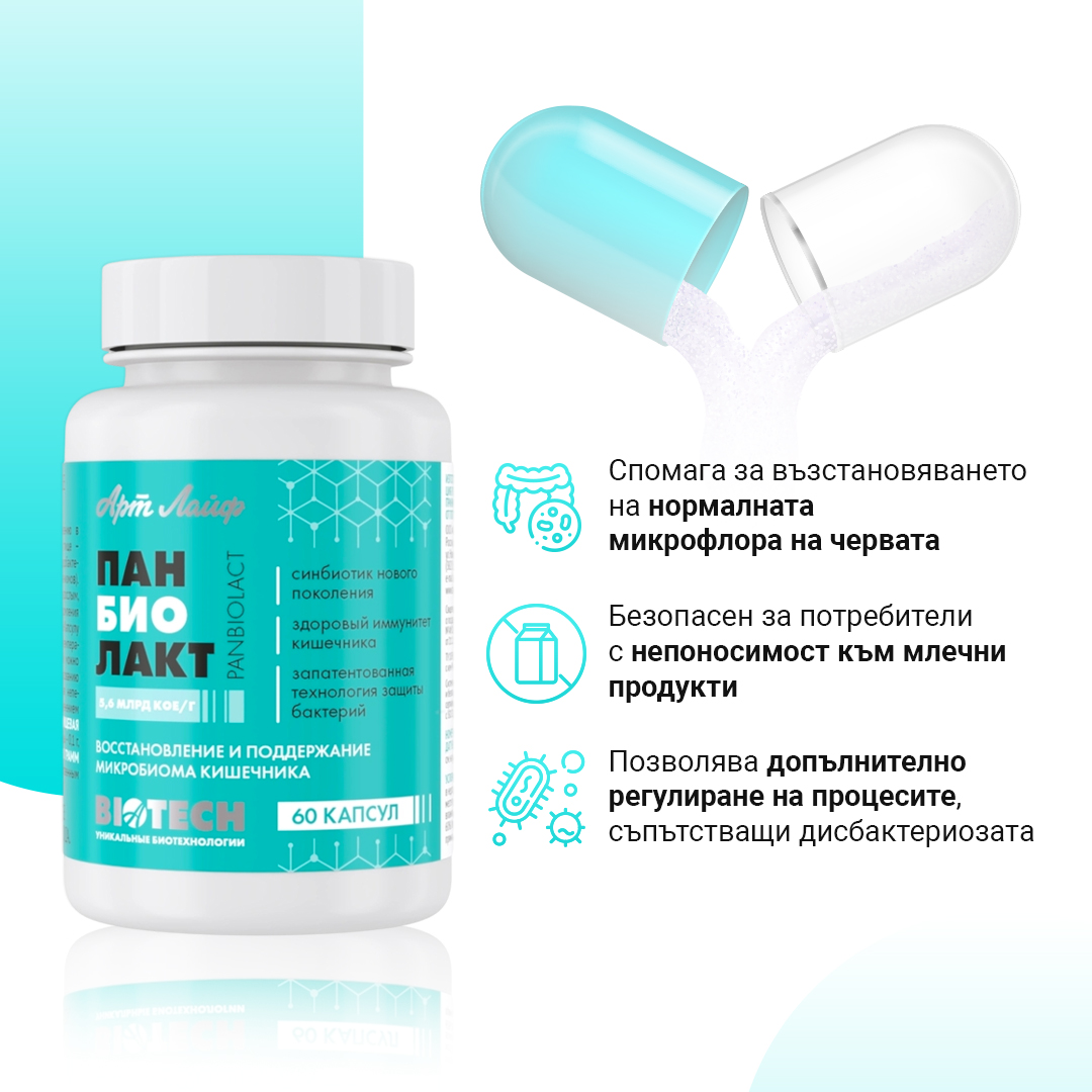 Панбиолакт, 60 капс